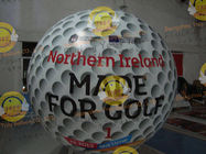 Customized Helium Inflatable Golf Ball Round 2.5m Reusable ASTM exporters