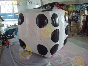 1m Square Large Inflatable Dice Strong - Resistant For Sporting Events