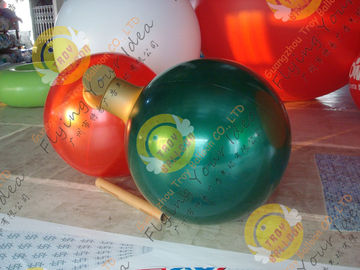 Christmas Decoration Custom Shaped Balloons Eye - Catching Mirror 0.25mm Pearl Color