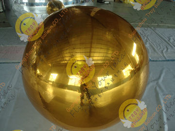 Christmas Decoration Custom Shaped Balloons Eye - Catching Mirror 0.25mm Pearl Color