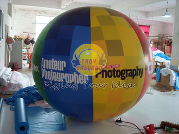 Large Waterproof business advertising helium balloons with total digital printing