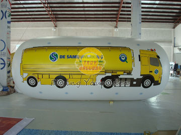 Reusable Inflatable বিজ্ঞাপন পাইপ মুদ্রিত হিলিয়াম বেলুন, ট্রেড শো জন্য বড় বেলুন